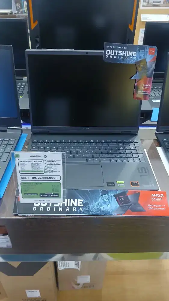 HYPERX OMEN GAMING 15 AMD RYZEN 7