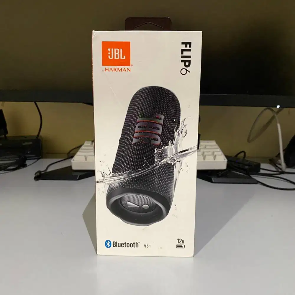 JBL FLIP 6 NEW SEGEL BNIB ORIGINAL