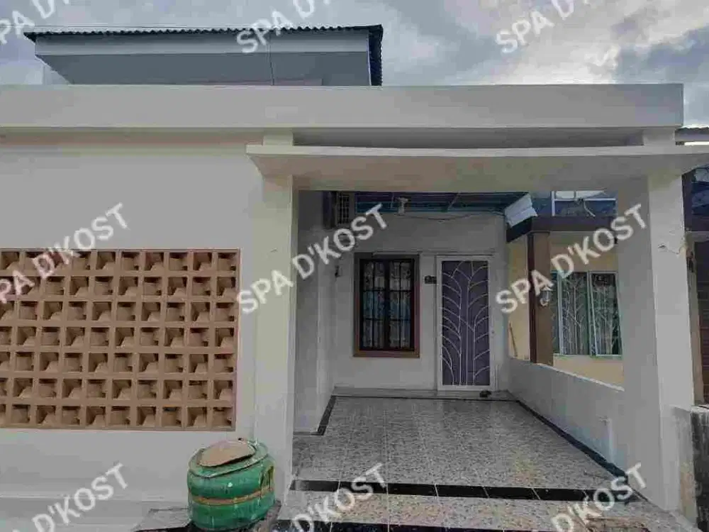 Disewakan Rumah Kontrakan Bulanan Tipe 75 Deluxe 3 KT 2 KM Mewah di Pekanbaru