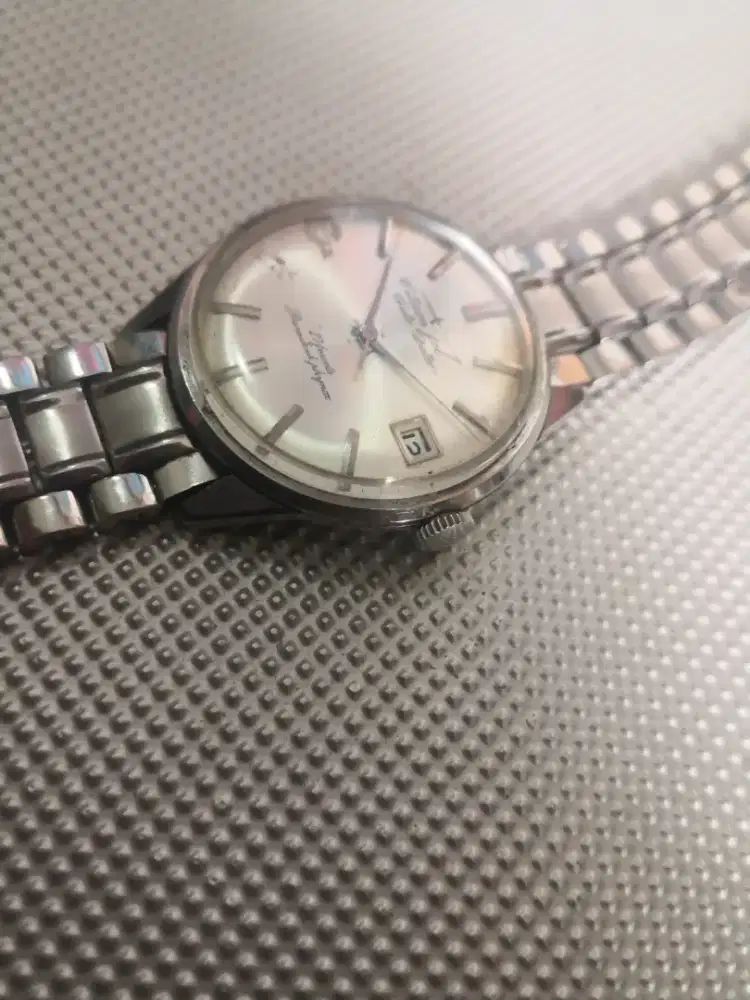 Jam tangan vintage citizen jet auto dater mesin gergaji langka