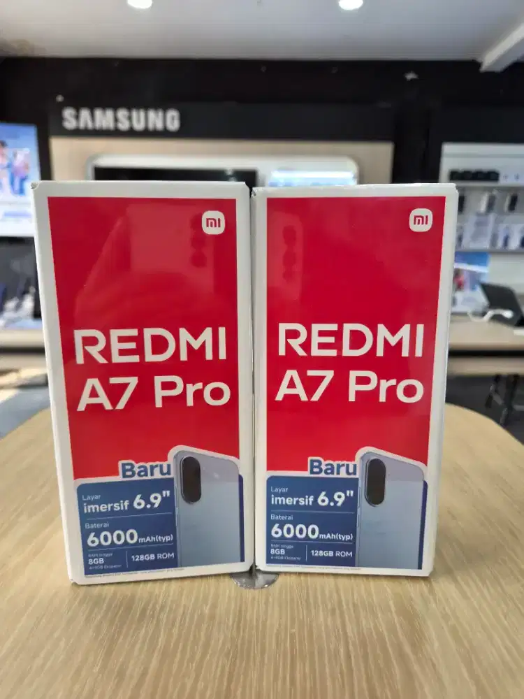 Promo Redmi A7Pro 128gb New Grs Resmi 1 Tahun