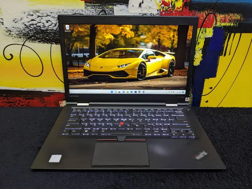 Laptop Thinkpad X1 Carbon 4th Gen Core i7 6600U 16/512 Siap Pakai