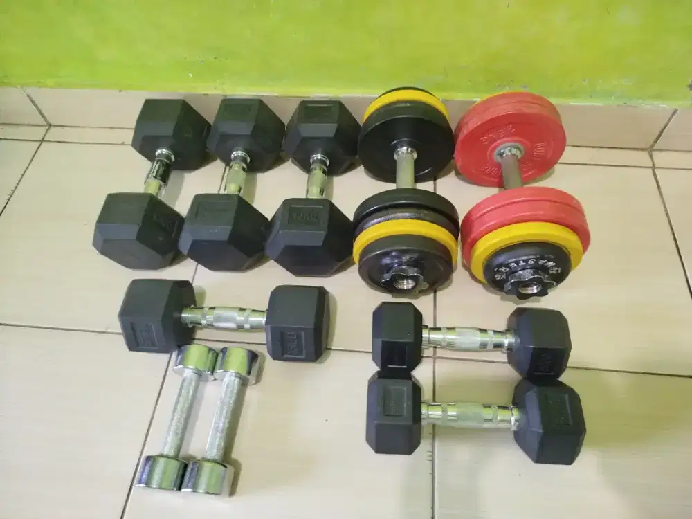 Dumbbell Hexagonal & Dumbbell set