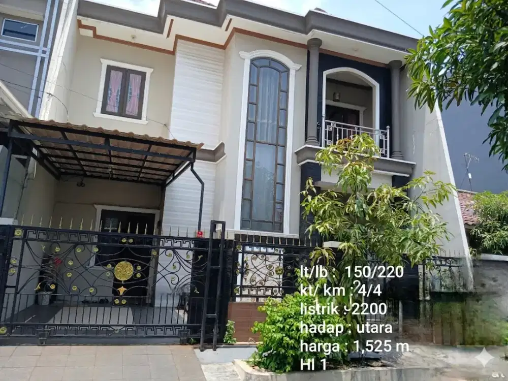 Rumah Modern Harapan Indah, Lokasi Premium 10 Menit dari Jakarta Harga 1 Miliaran