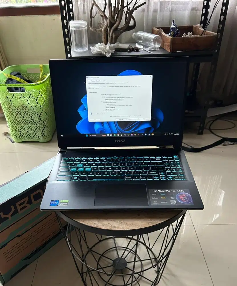 LAPTOP MSI Cyborg 15 A12VE FULLSET