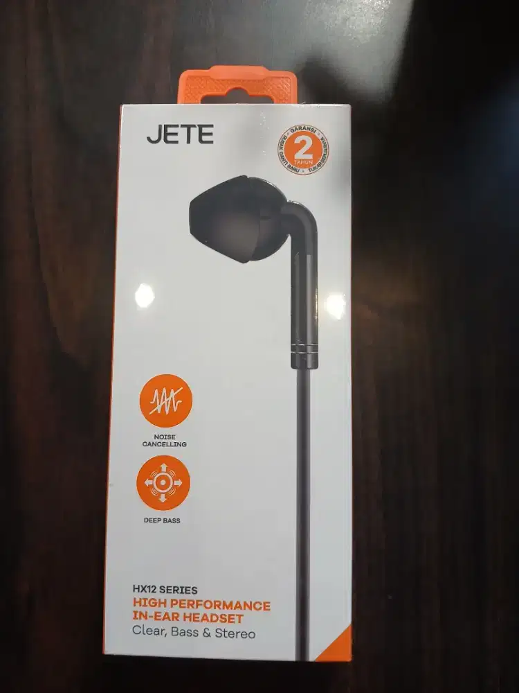 JETE HX12 Headset Stereo | Earphone Super Bass Jack 3.5mm with Mic