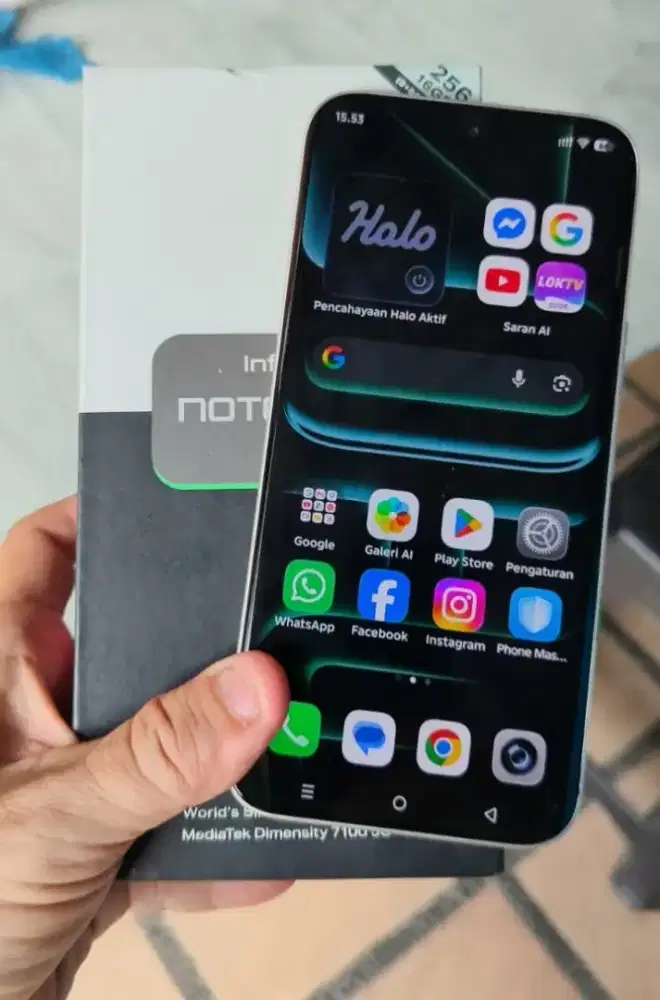 Infinix note edge 5G+ 8/256,garansi resmi on April 2027