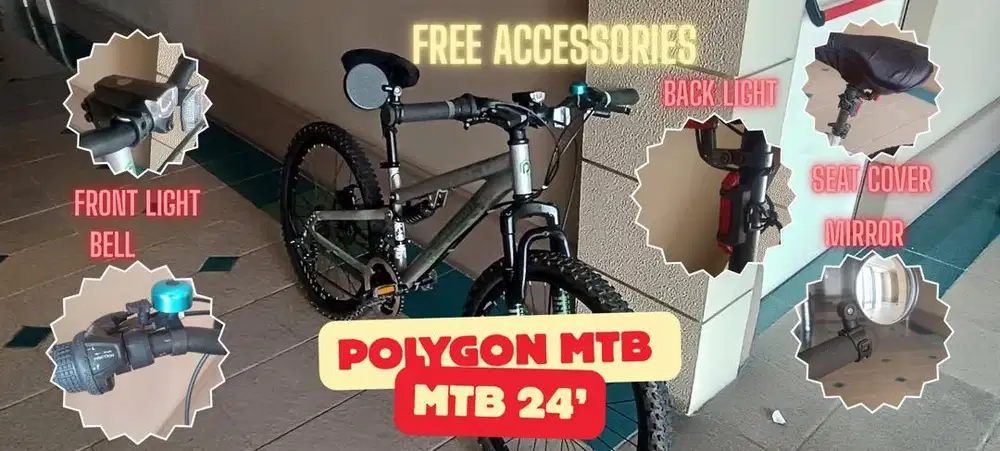 POLYGON MTB 24” – FULLY SERVICED | MINT CONDITION | READY TO RIDE