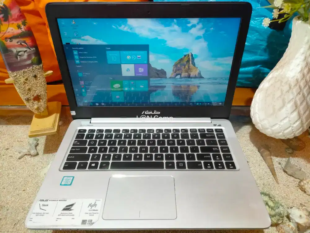 Asus Core i5 ram 8gb SSD 128gb VGA2 Nvidia 940m siap desain/grafis