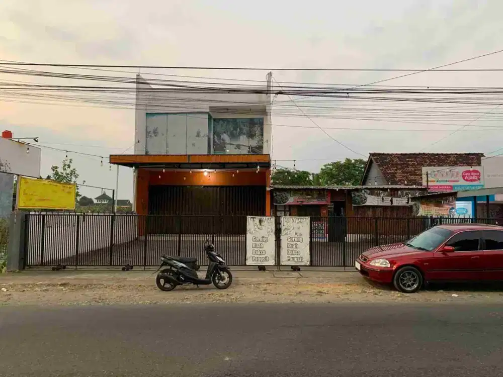 Disewakan ruko strategis dekat pasar Godean
