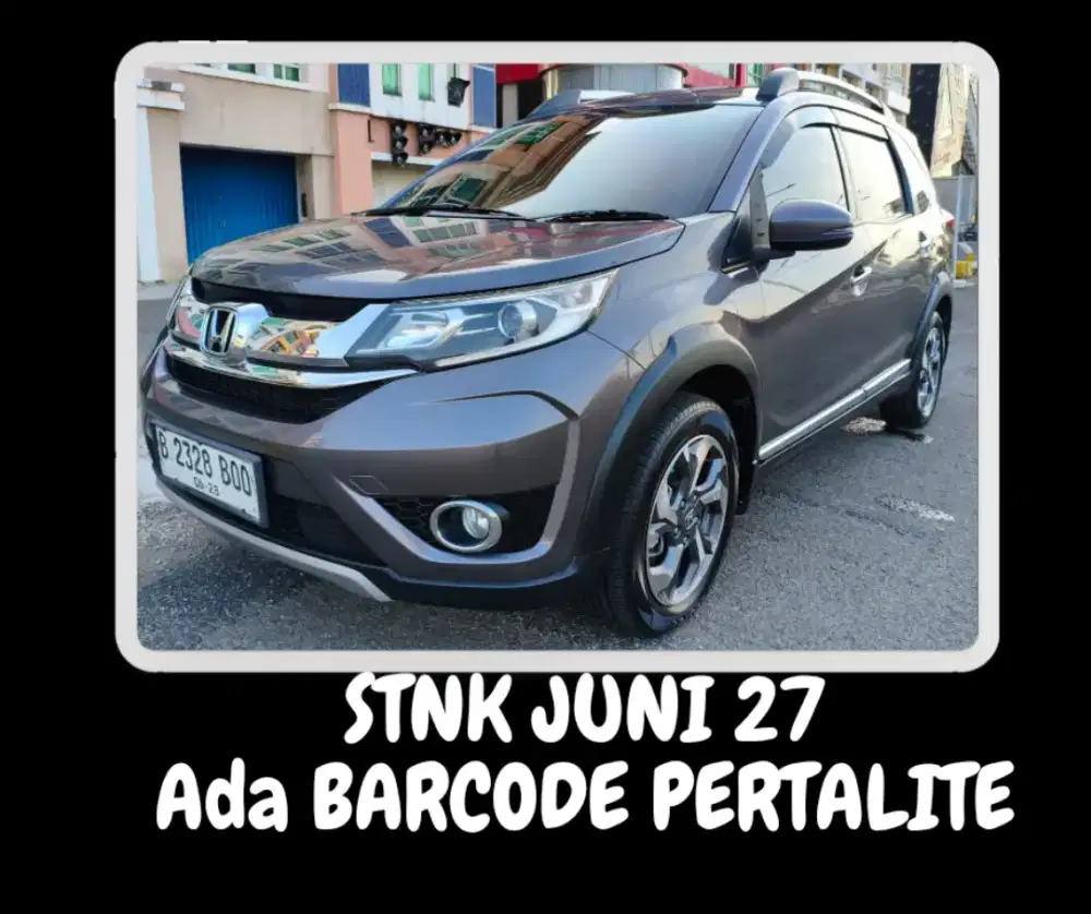 BRV E AT 2017 TDP25jt Pjk JUN'27 Honda BR-V 1.5 E CVT Matic