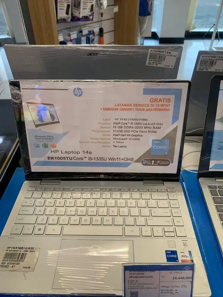 HP NOTEBOOK 16/512 BISA CICILAN PAKE HOME CREDIT PROMO 0%