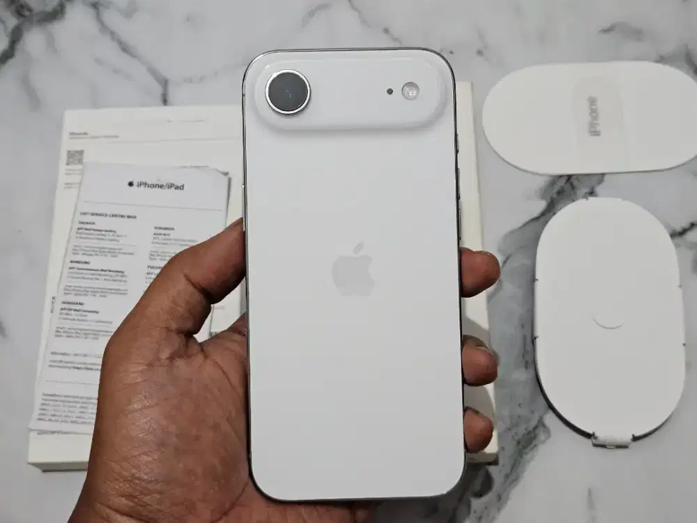 iPhone 17 Air 256Gb Cloud White iBox Mulus Like New Garansi Panjang