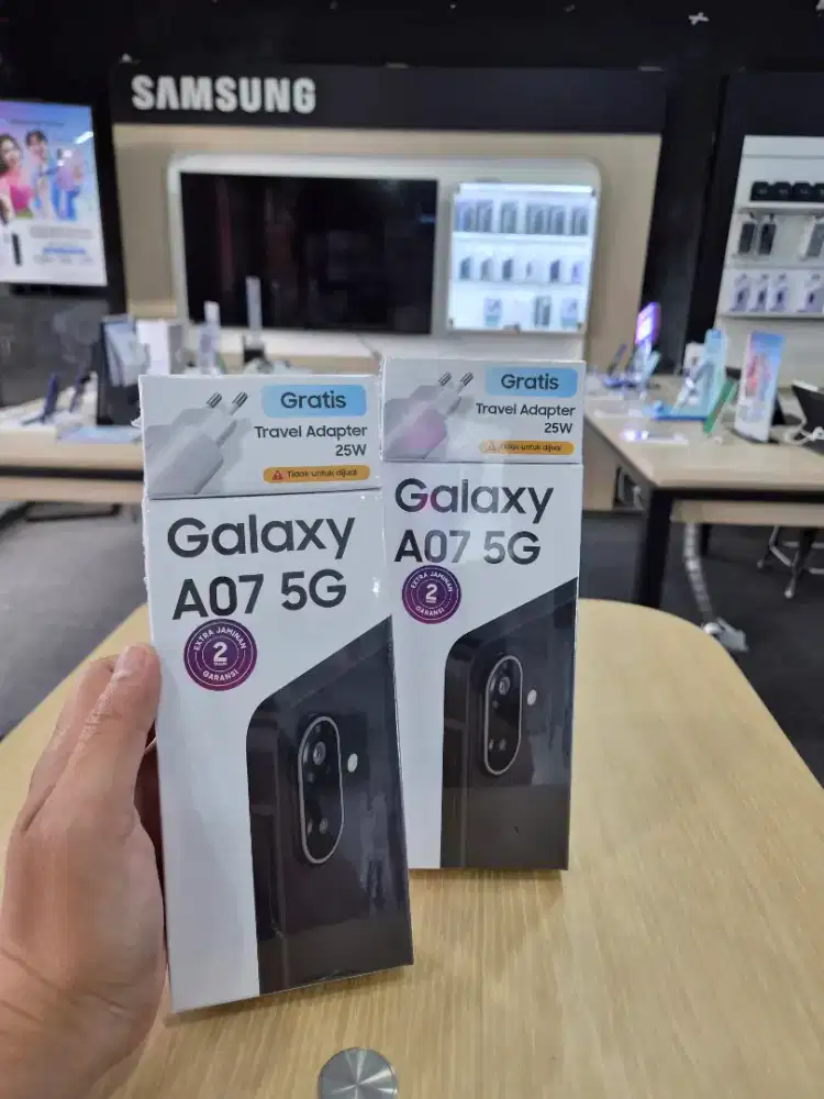 Promo Samsung Galaxy A07 5G 12/128GB New Grs Tahun