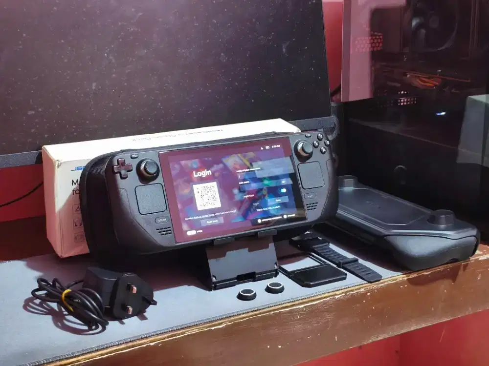 Steam Deck lcd 256gb ssd mulus !!!