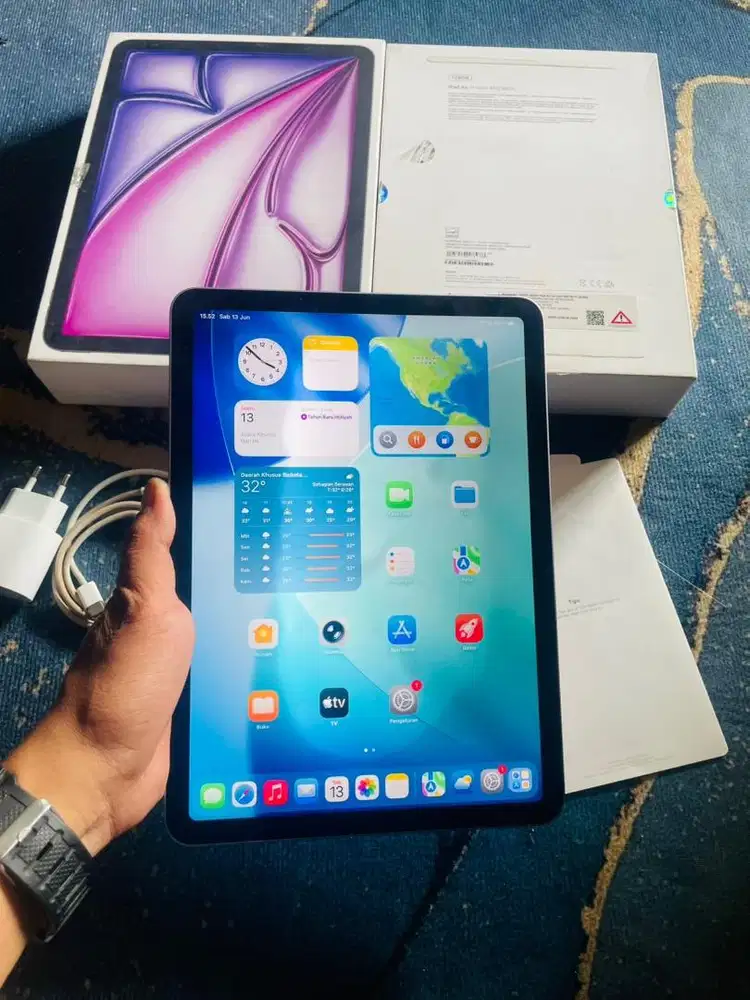 Ipad air 11 inch M2 128 gb ibox PA/A ada minus