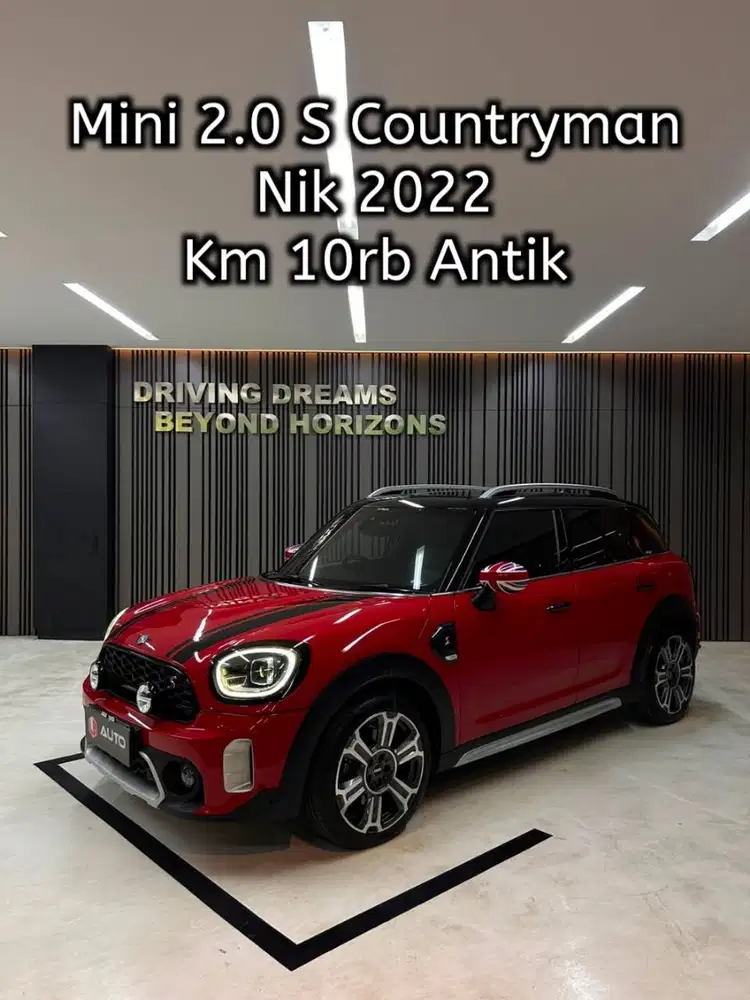 Mini Cooper Countryman 2.0 S 2022 Merah Panoramic Km10rb B2053PBZ