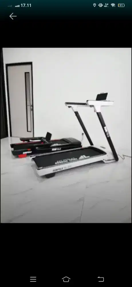 Promo treadmil eletrik jumbo terbaru