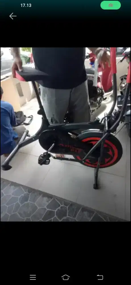 Promo sepeda statis 2fungsi