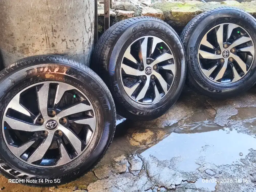 5 PCS OEM RUSH TRD R16 PLUS BAN 235/60