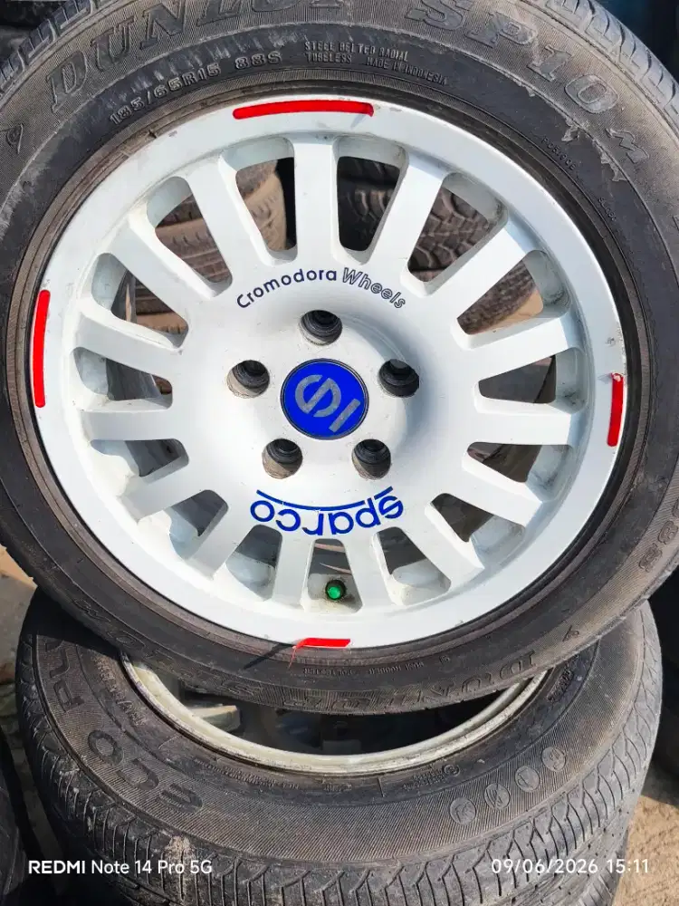 VELG SPARCO R15 BAN BONUS MASIH TUBELES