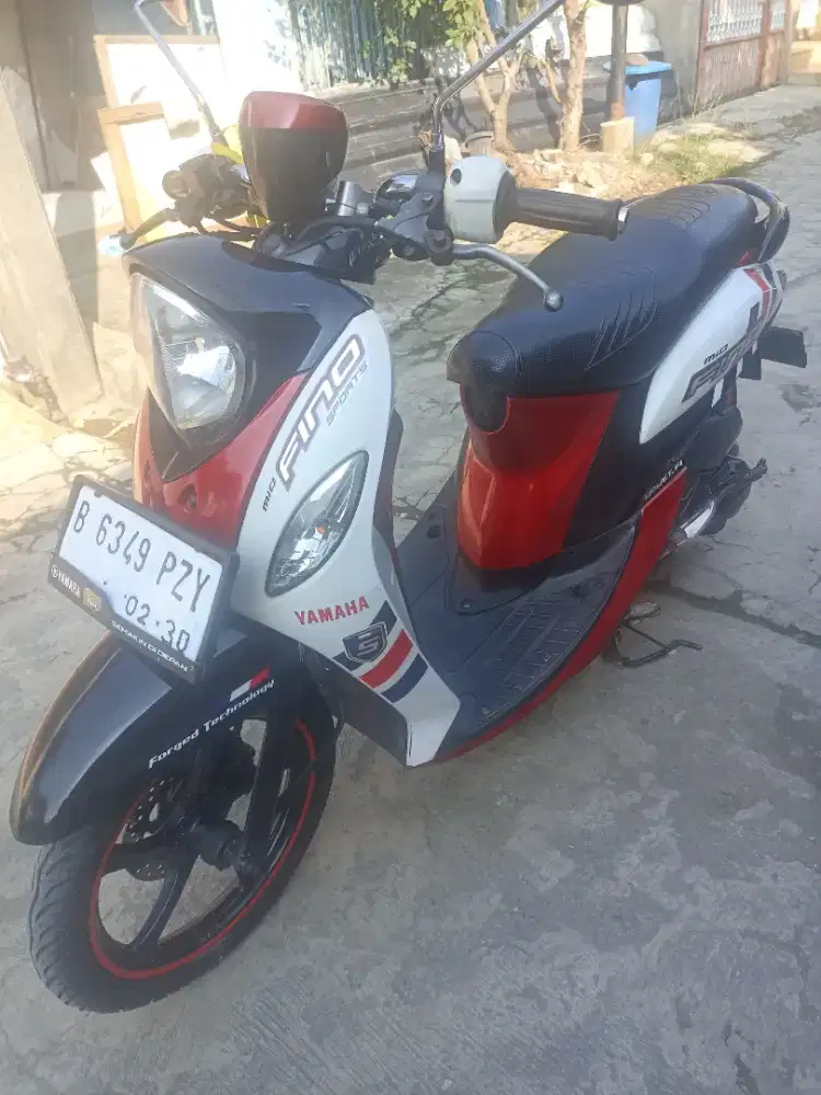 Yamaha fino th 2014 surat lengkap barang cakep unit tinggal pake aja