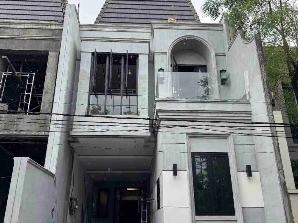 Dijual rumah Manyar model Modern American Style