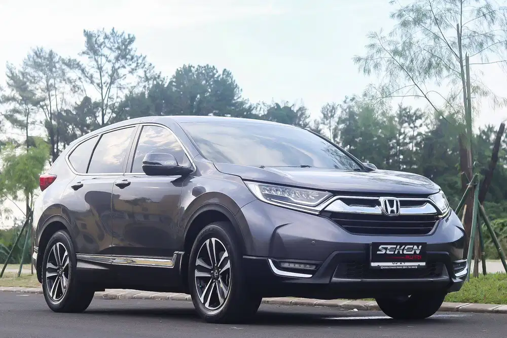Honda CRV CR-V 1.5 VTEC Turbo Prestige CVT Matic 2019 Abu Abu Metalik