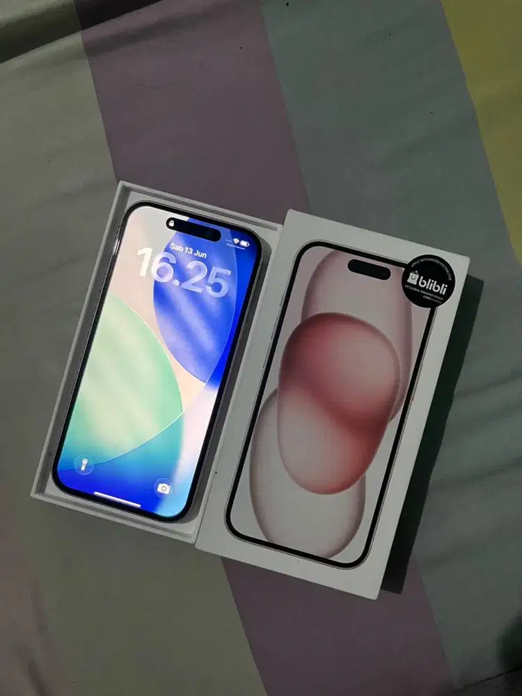 iphone 15 pink 128 ex blibli