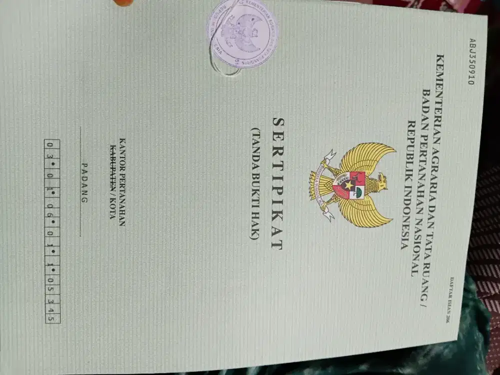 Dijual ruko 2 tingkat di kota padang