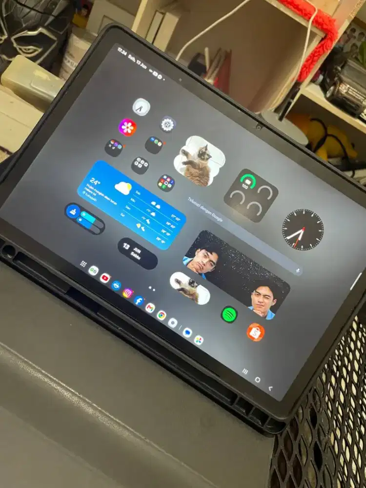 SAMSUNG TAB A9+ RAM 4/64 MULUS