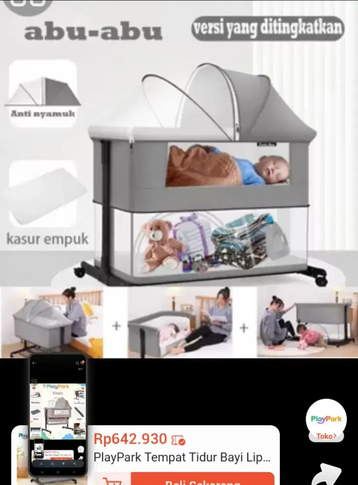 Tempat Tidur Bayi tingkat harga Hemat