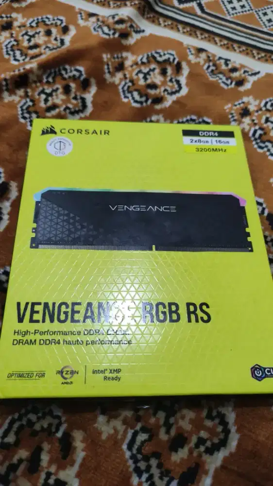 RAM Corsair Vengeance RGB RS DDR4 16GB (8x2) 3200Mhz