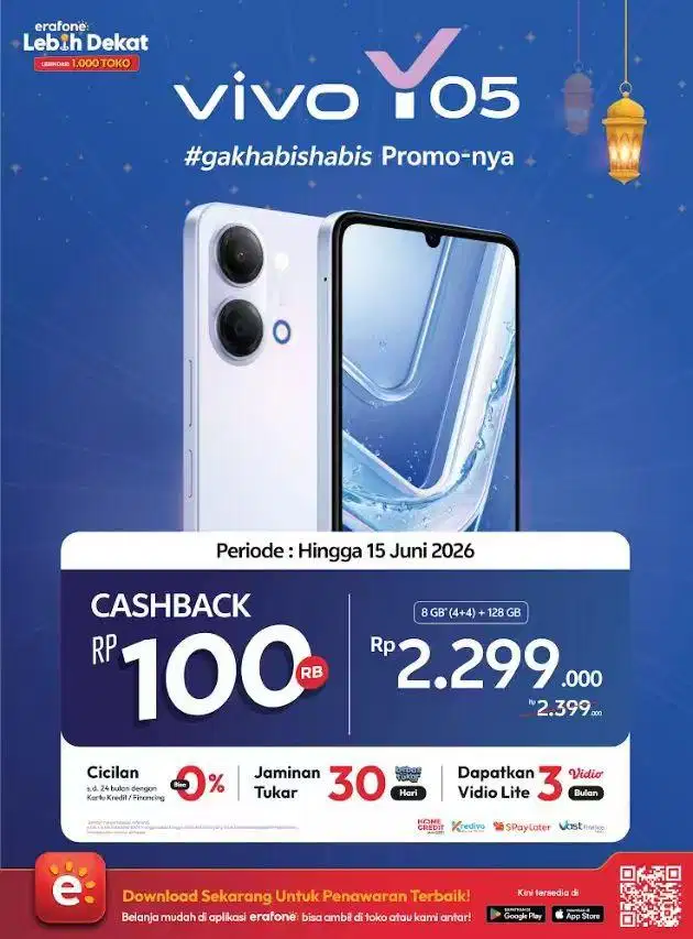 PROMO VIVO Y05 Bisa kredit