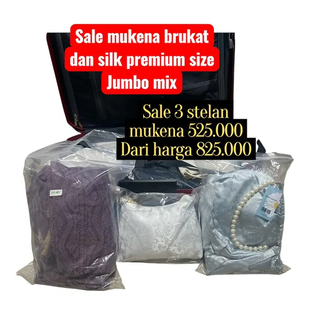 Mukena Jumbo premium