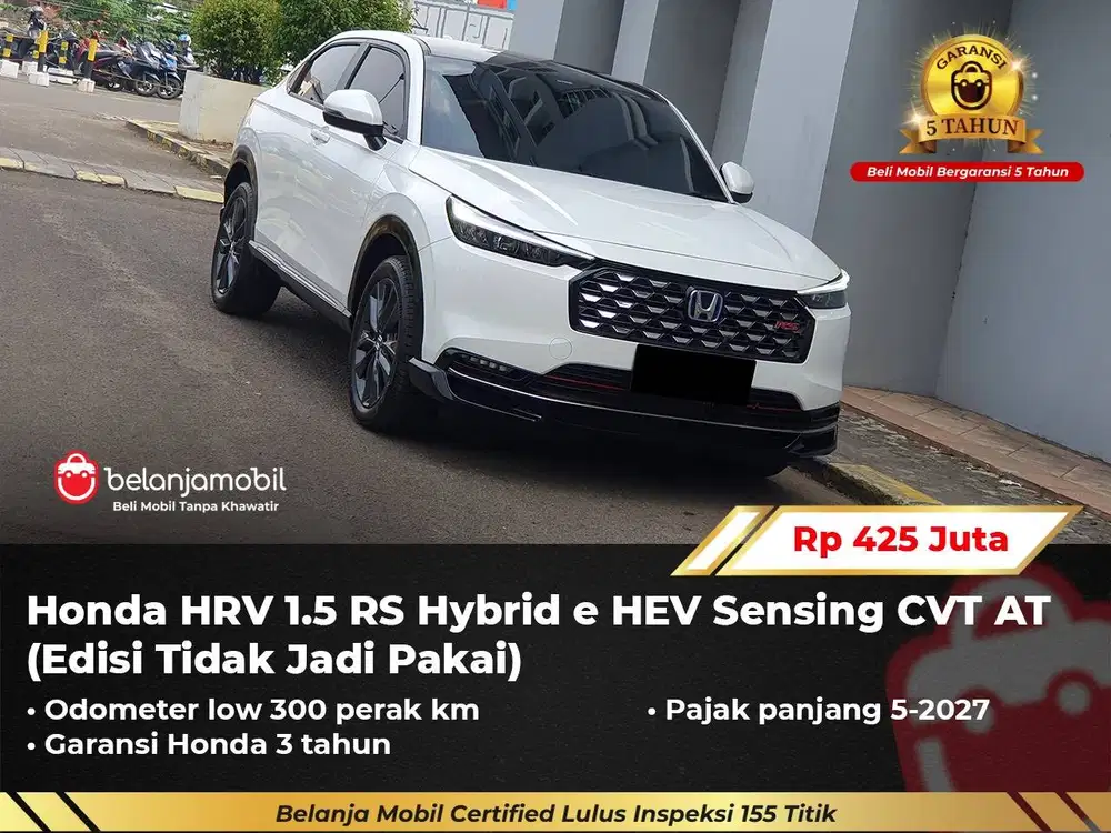 [KM 300 PERAK] Honda HRV HR-V HR V 1.5 RS Hybrid HEV Sensing 2026/2025