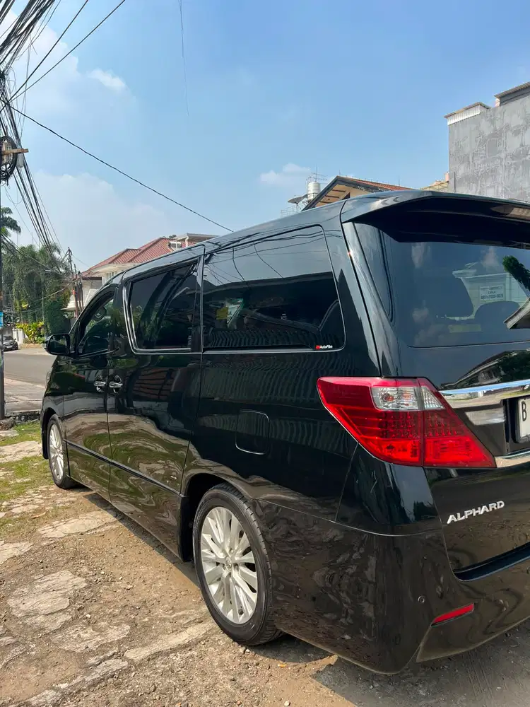 Toyota Alphard 2013 Bensin