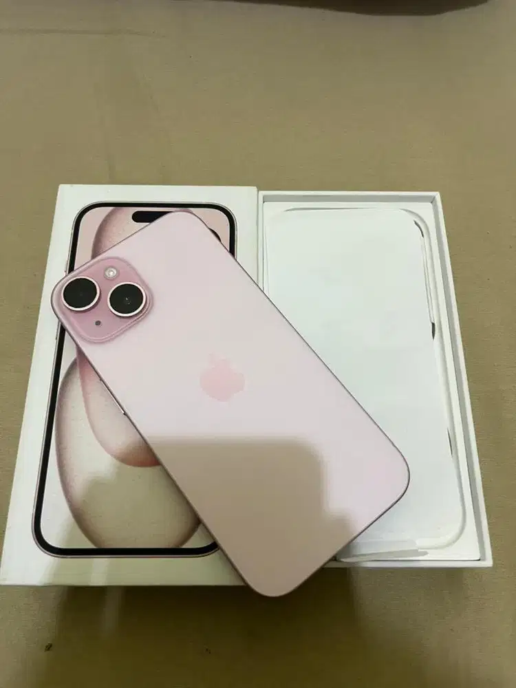 iPhone 15 128gb iBox Pink Fullset Original