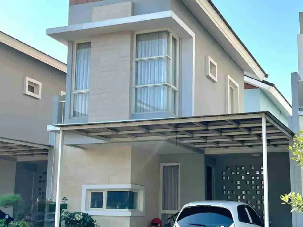 rumah siap huni cluster lavesh harapan indah bekasi
