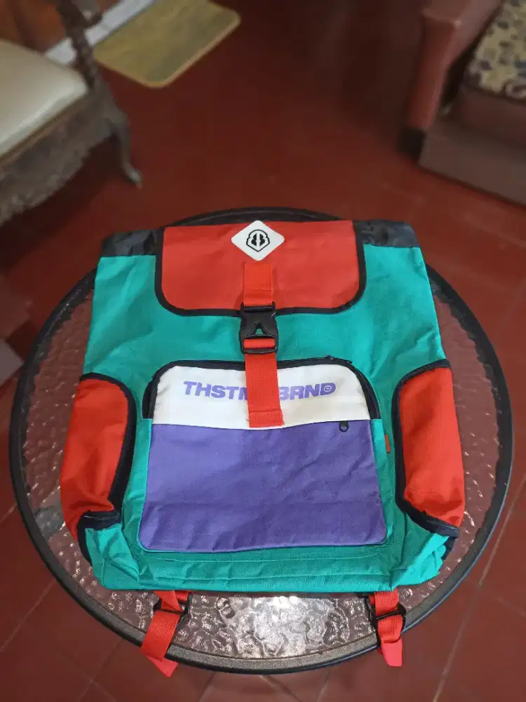 Backpack THSTME BRND - Retro Colorblock Style