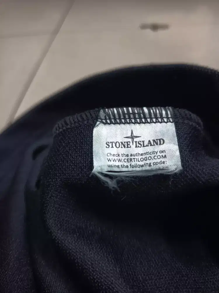 Polo shirt Stone Island sz L navy