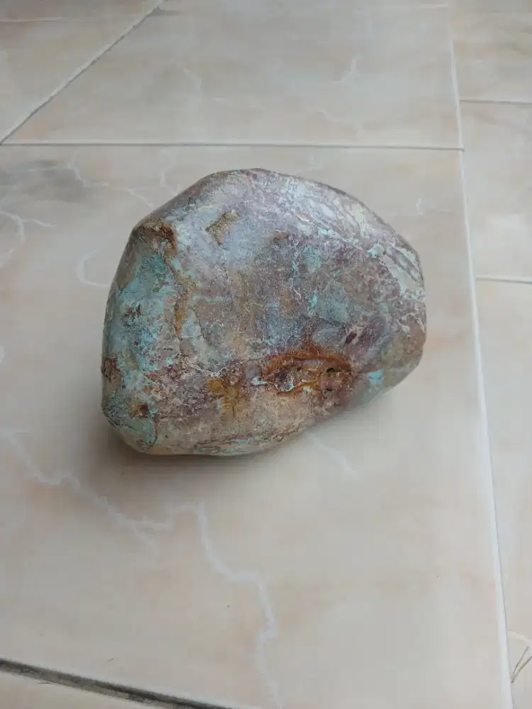 Batu pirus persia bahan tunggal gede lawasan