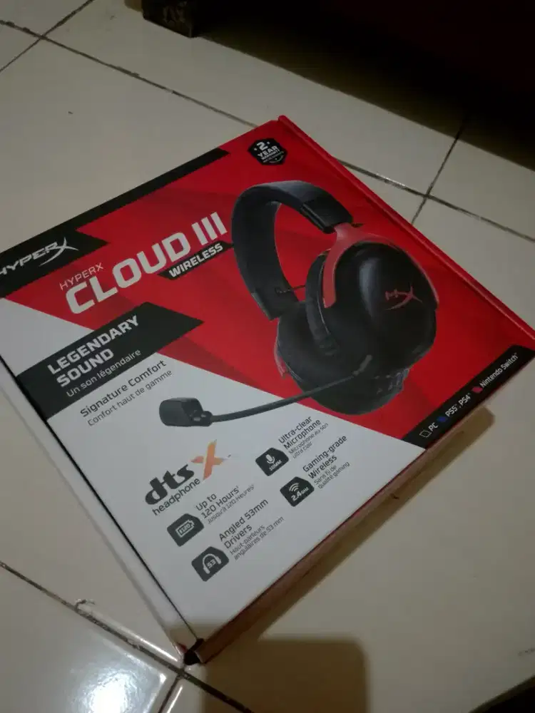 headset cloud III wireless