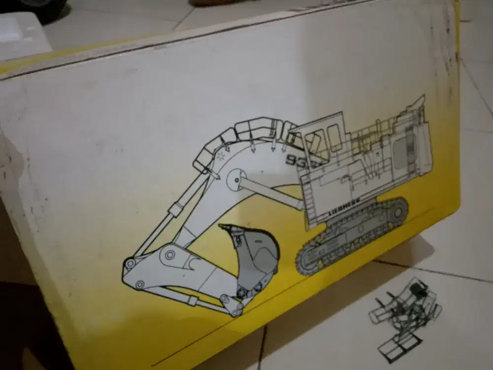miniatur ekskavator LIEBHERR R 350