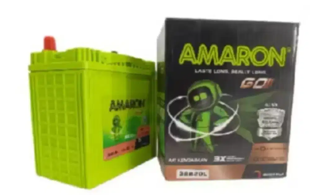 Aki MF Amaron  GO. 38B20L(NS40ZL)  Tukar Tambah