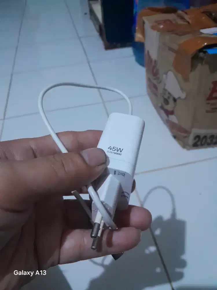 Charger oppo 45watt original super vooc