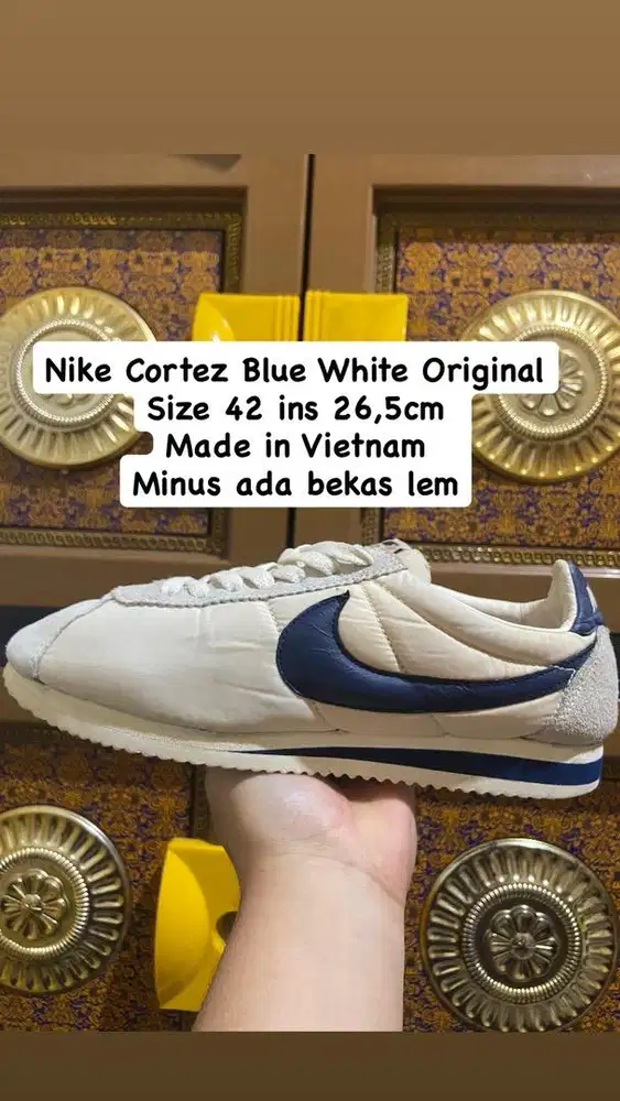 Nike Cortez Blue White size 42 Original
