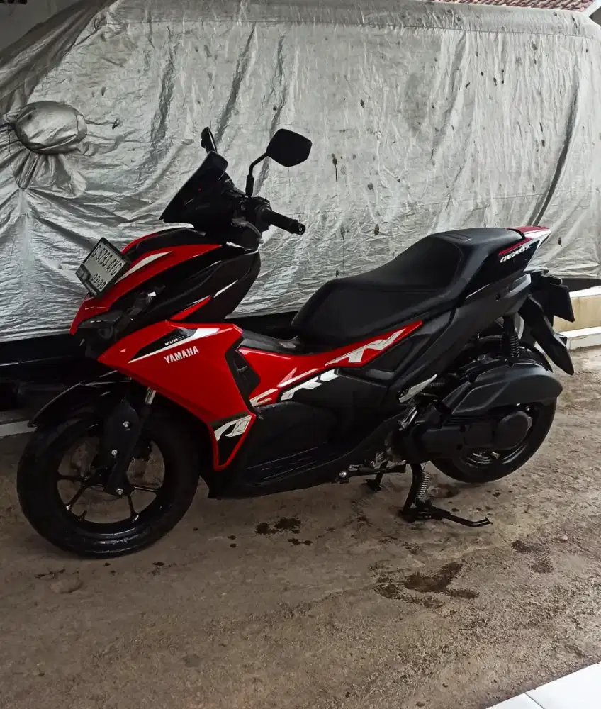 Aerox alpha 2025 kumplit plat G Brebes km 7 ribu