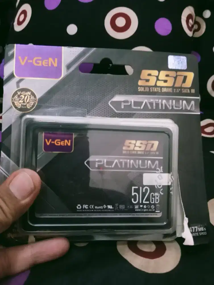 Jual ssd v-gen platinum 512Gb