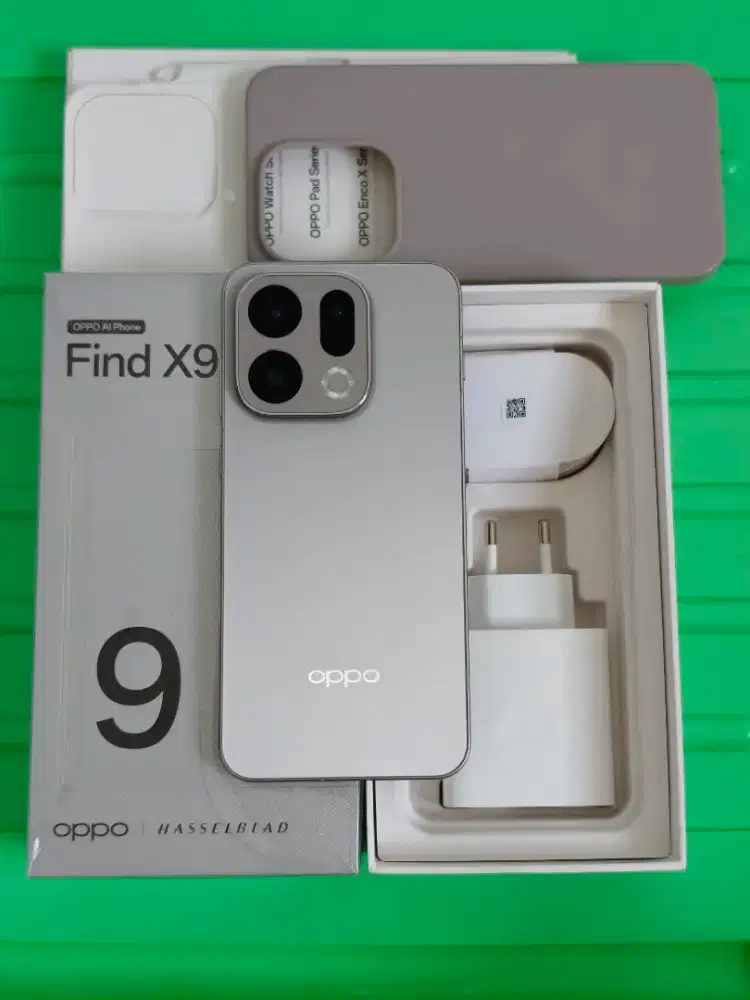 Oppo Find X9 16/512 GB Titanium Grey Fullset Ori. Garansi Panjang